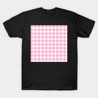 Pink Gingham T-Shirt